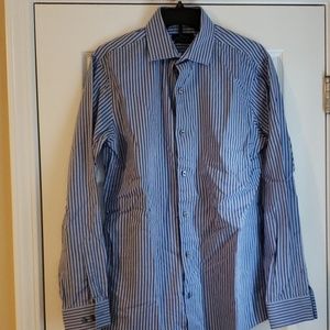 Men's long sleeve dress shirt, slim fit